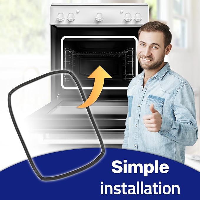 440x340mm 4 Taraflı Fırın Kapak Contası - AEG, Electrolux, Zanussi, Franke, 0035730, 3871945105