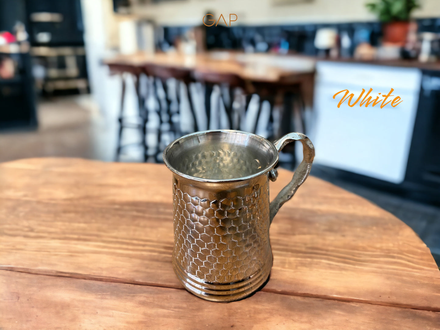 Beer Mug , Handmade Copper Beer Mug with Handle , Unique Copper Drinkware ,Engraved Beer Mug