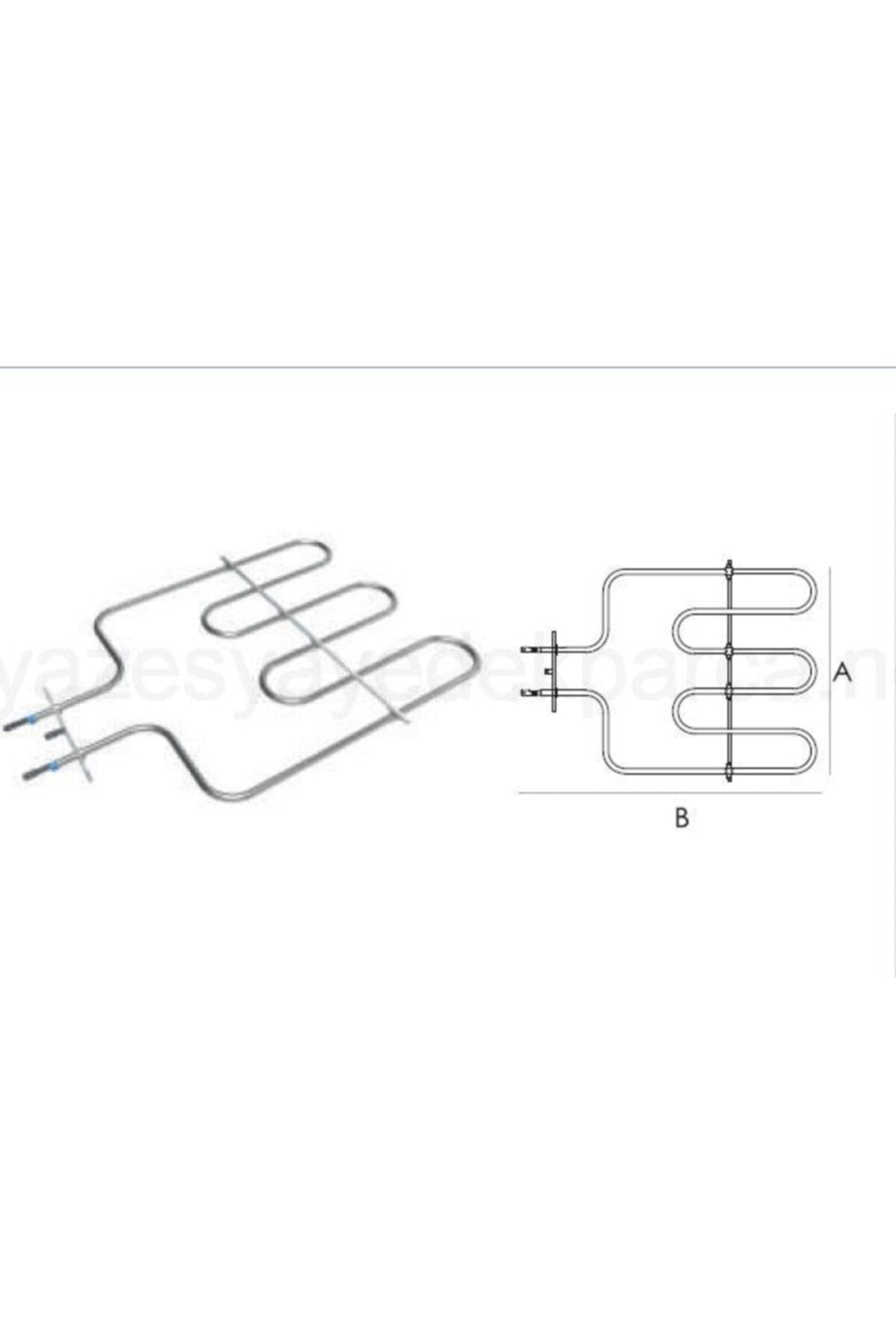 Тэн Для Духовки Купить, Тэн Для Духового Шкафа, Тэны Для Мини Печи 345*257 MM TERMİKEL ARİSTON FRANKE