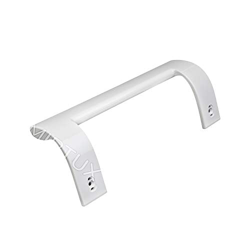 4321270300 Refrigerator Door Handle COMPATIBLE with Beko, Savoid and Smeg (Set of 2) White. Replacement Code compatible: 