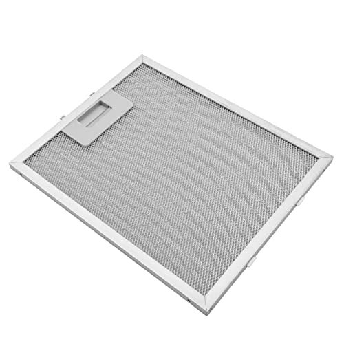 Filtro permanente metálico para grasa 27,7 x 23 x 0,9 cm compatible con AEG Electrolux 8490 D, DK 9090, DK 9190 campana extractora metal