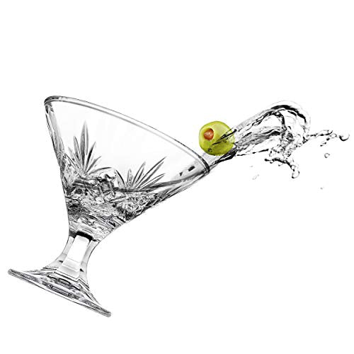 Godinger Martini Glasses, Cocktail Glass - Dublin Collection, Set of 4