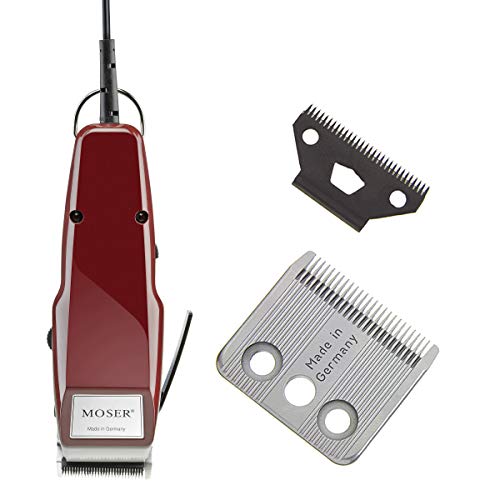 Moser 1400 SET Edition Hair trimmer 100% Original German Made Shaver + 4  Combs Accessories Spare part