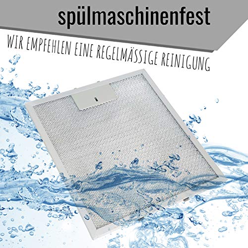 Metall-Grasfilter für Camping-Extraktoren, 318 x 258 mm, Metall-Grasfilter für Camping-Extraktoren (2 Einheiten)