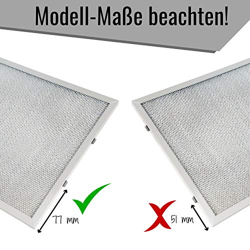 Metall-Grasfilter für Camping-Extraktoren, 318 x 258 mm, Metall-Grasfilter für Camping-Extraktoren (2 Einheiten)