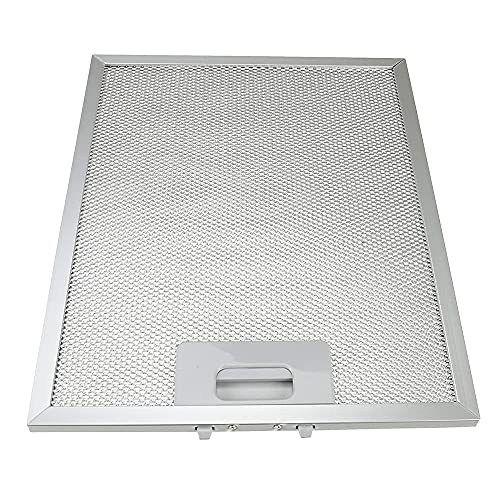 40472618 - Filtro de grasa metálico para campana extractora 320x282 mm para Teka DE-60.2 BLANCO VR.02, DE-70.2, DE-90.2, DE60.2 INOX