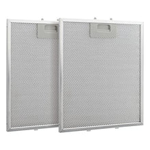 Load image into Gallery viewer, W10169961A Range Hood Filter Replacement Compatible with Whirlpool, Jenn Air, Ikea, Kitchen Aid, 10-1/2 x 12 x 3/8 Inch, 3-Layer Aluminum Mesh Stove Vent Grease Filters, 2 Pack
