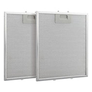 W10169961A Range Hood Filter Replacement Compatible with Whirlpool, Jenn Air, Ikea, Kitchen Aid, 10-1/2 x 12 x 3/8 Inch, 3-Layer Aluminum Mesh Stove Vent Grease Filters, 2 Pack
