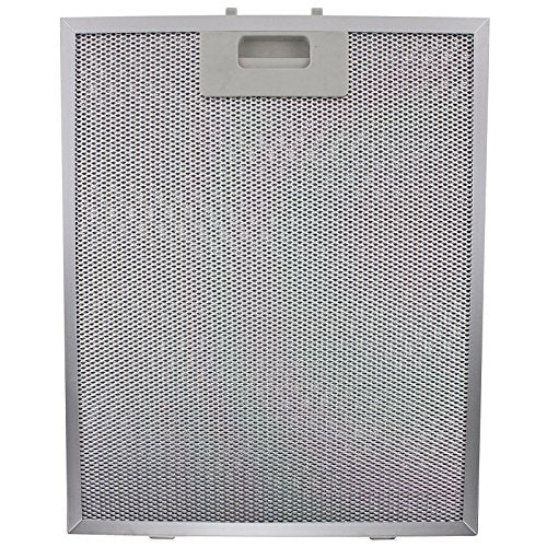 Filtro antigrasso in metallo per cappa aspirante Howdens Lamona HJA2450 HJA2540 (argento, 320 x 260 mm)