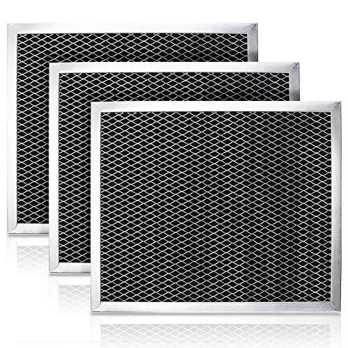 97007696 Filtro antiodore al carbone per cappa aspirante (8 3/4" X 10 1/2" X 3/8") - Confezione da 3