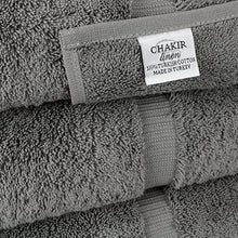 Load image into Gallery viewer, Luxury Hotel &amp; Spa 100% Cotton Premium Turkish Bath Towels, 27&quot; x 54&#39;&#39; (Set of 4, Gray)
