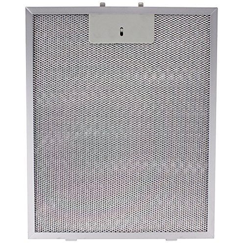 Filtro antigrasso in metallo per cappa aspirante Howdens Lamona HJA2450 HJA2540 (argento, 320 x 260 mm)