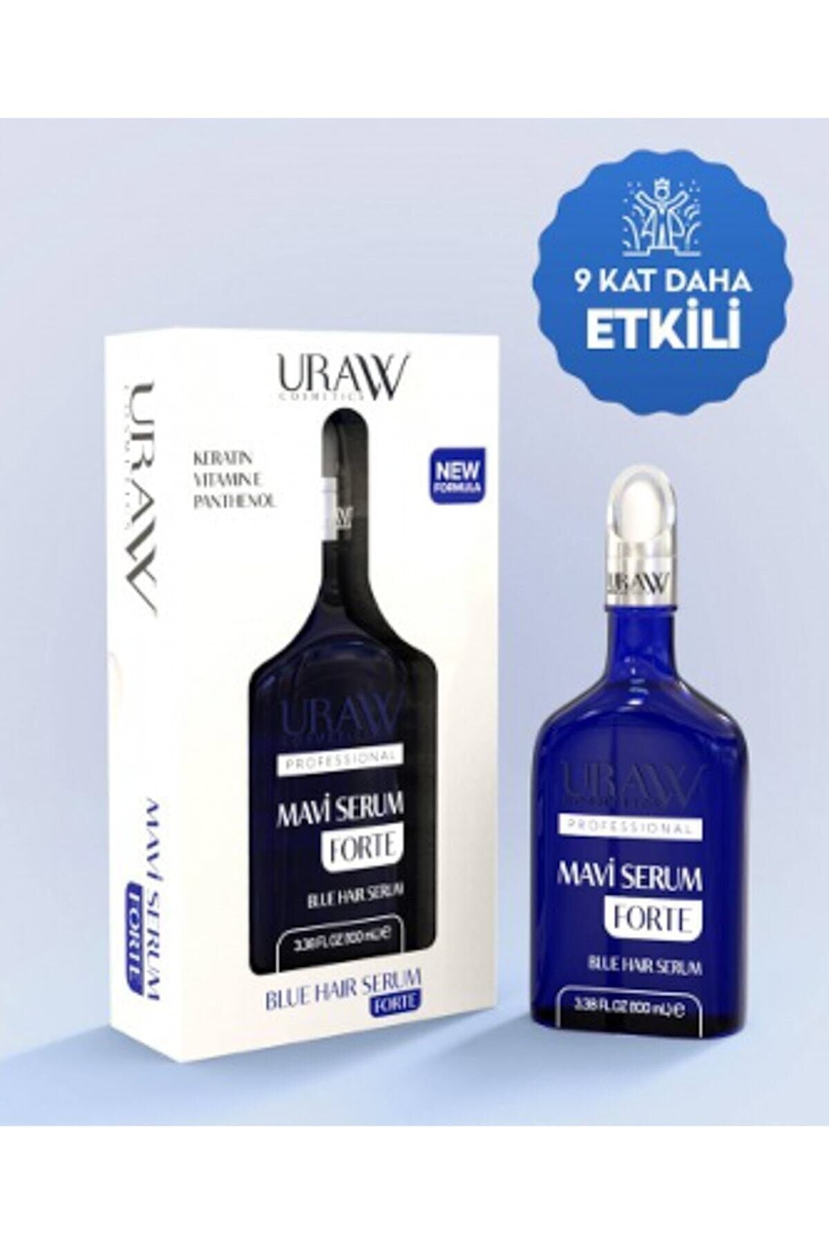 Uraw Blue Serum Forte - Herbal Hair Growth & Repair Formula