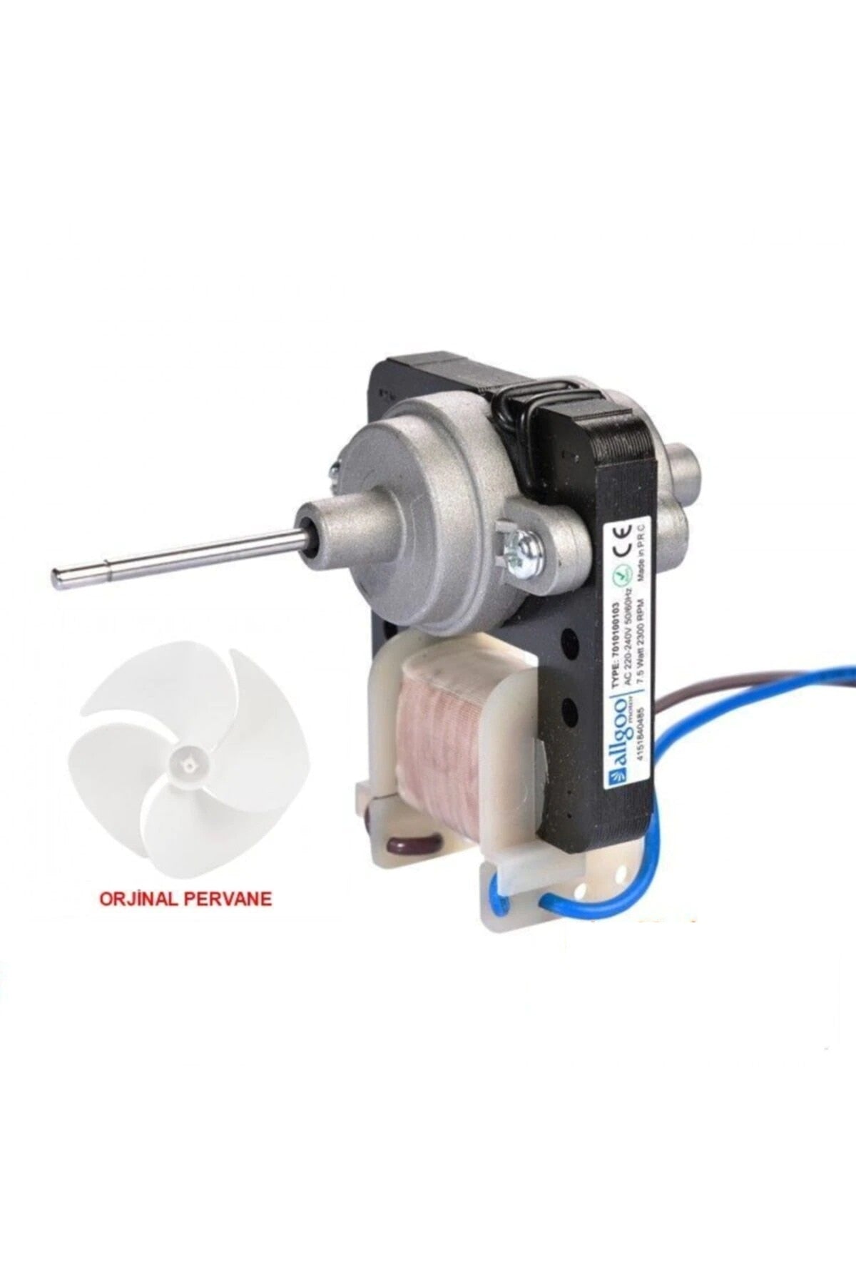 Premium Arçelik BEKO ALTUS Refrigerator Condenser Fan Motor Propeller - 14.5cm, 220-240V, 7.5W, 2300 RPM - Enhance Cooling