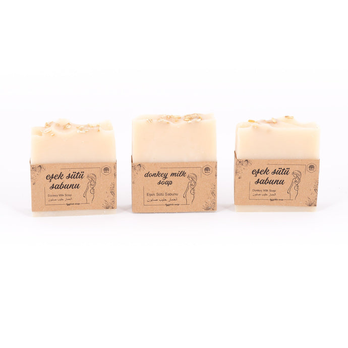 Organic Handmade Donkey Milk Soap  Hydrating & Anti-Aging with Natural Ingredients for Glowing Skin