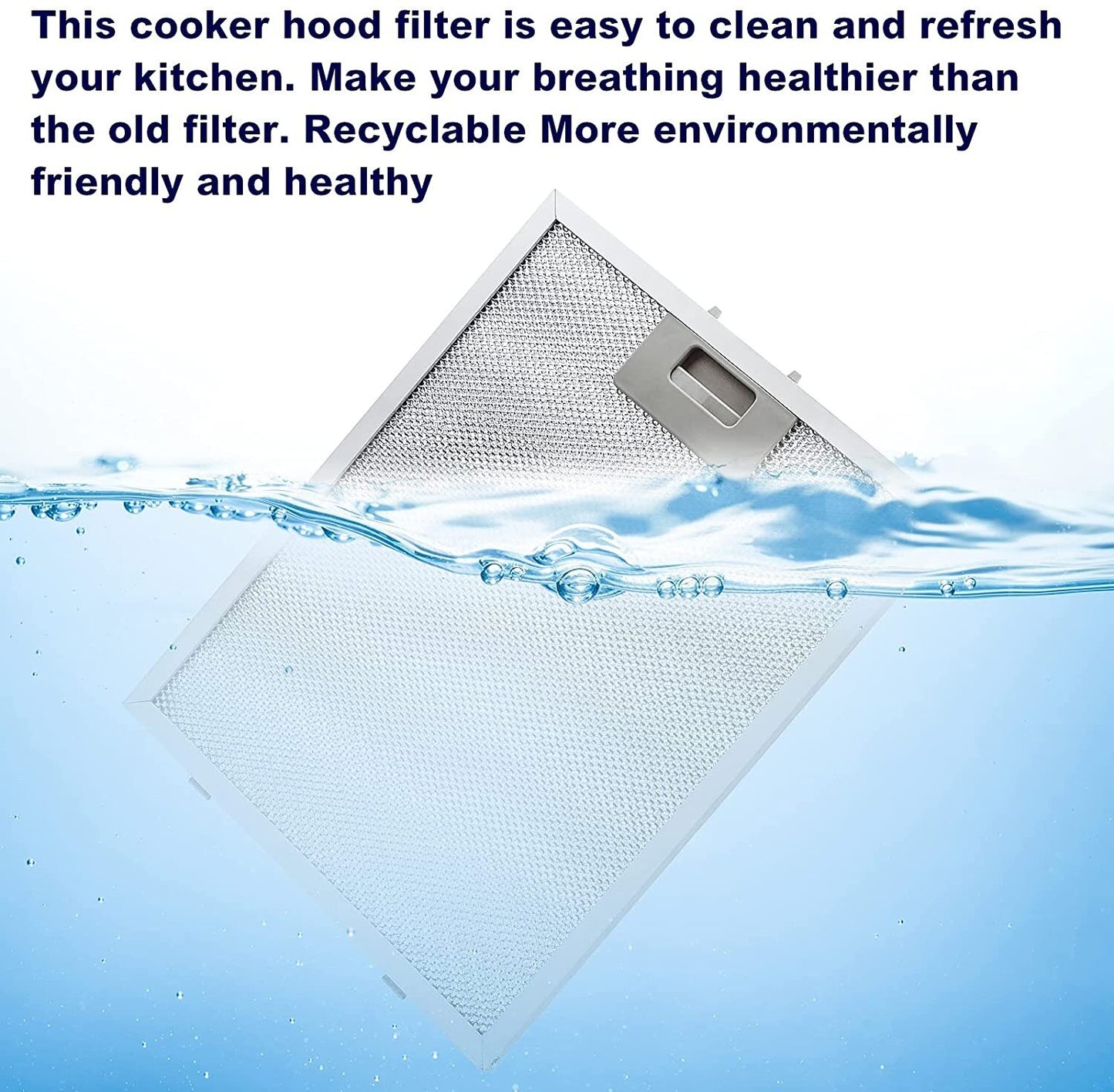 00422872 Filter For Cooker Hood 283x380 mm Range Hood Oil Filter Extractor 28.3x38 cm YT142.1172.09